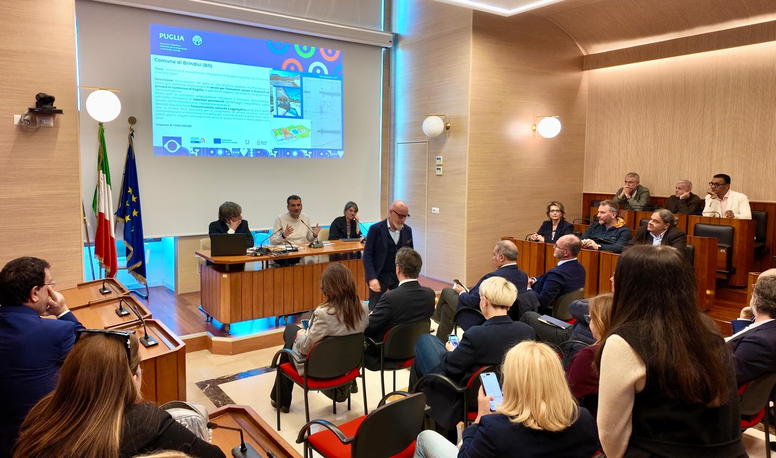 Galleria Riuso sociale dei beni confiscati, presentati i 13 progetti finanziati da Regione Puglia - Diapositiva 3 di 8