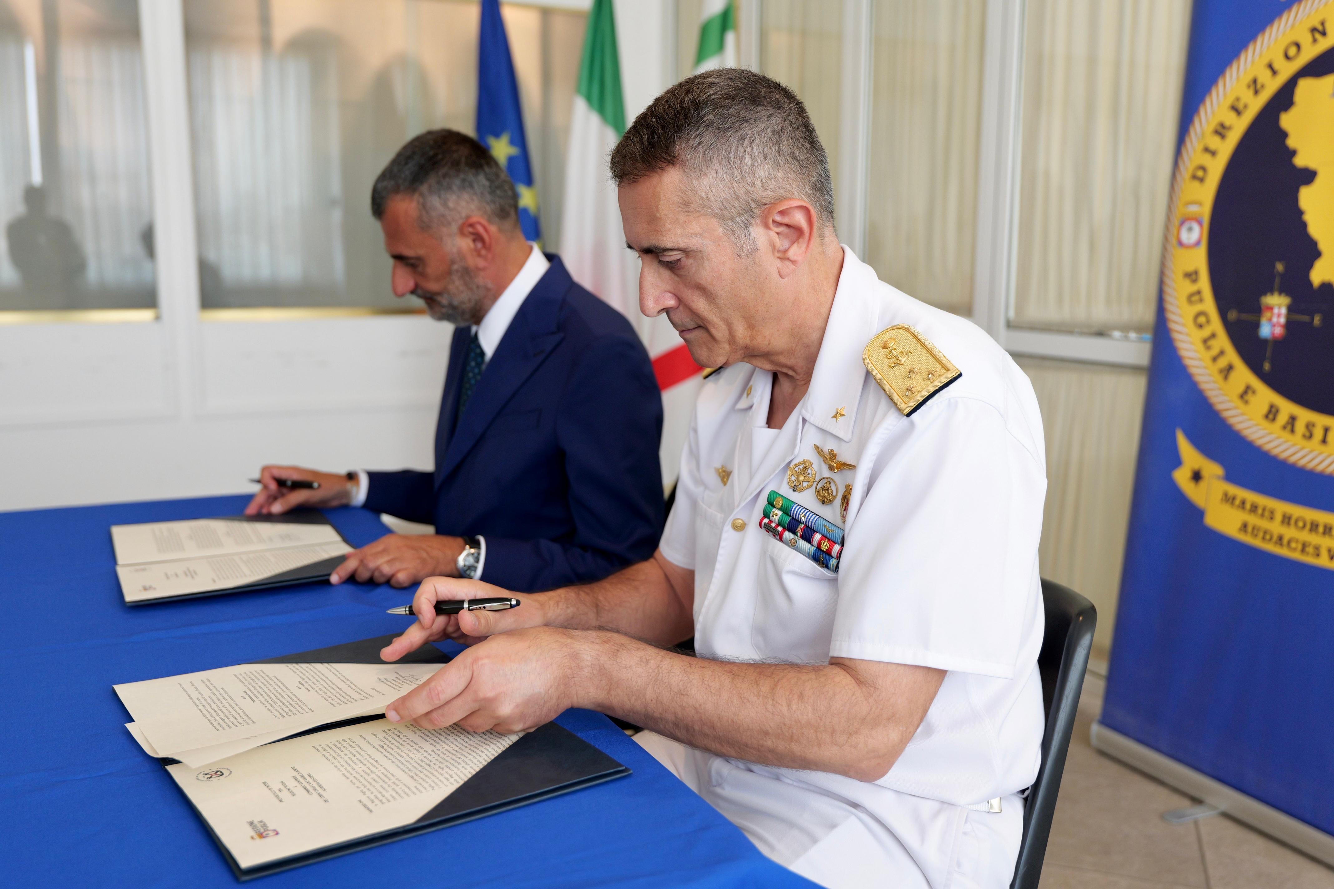 Galleria Costa, Regione Puglia e Guardia Costiera insieme per rafforzare tutela del mare, sicurezza e sviluppo sostenibile - Diapositiva 4 di 5
