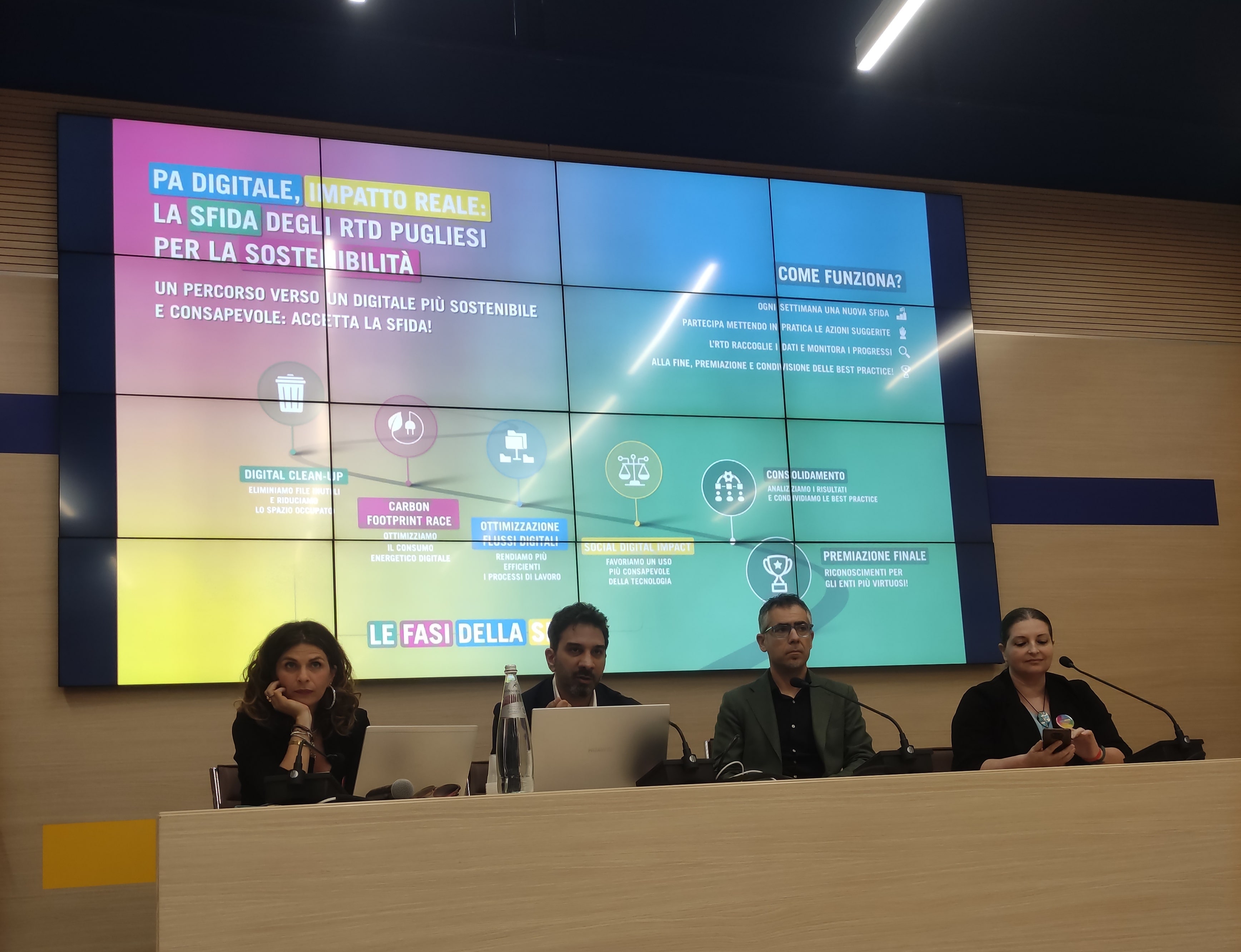 Galleria “PA Digitale, Impatto Reale” i vincitori della sfida tra i Responsabili della Transizione Digitale della Puglia in ottica di sostenibilità ambientale    - Diapositiva 5 di 13