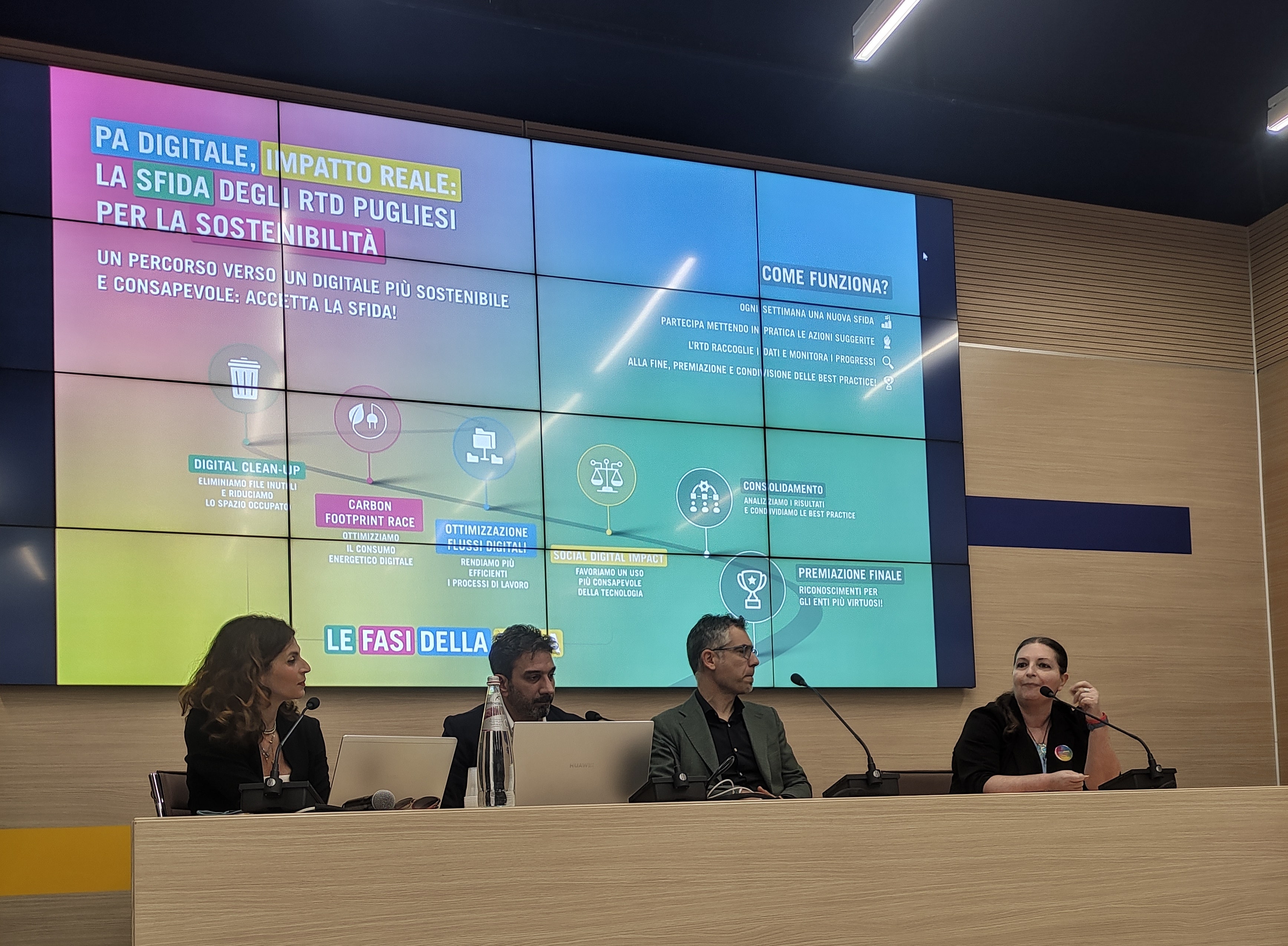 Galleria “PA Digitale, Impatto Reale” i vincitori della sfida tra i Responsabili della Transizione Digitale della Puglia in ottica di sostenibilità ambientale    - Diapositiva 6 di 13