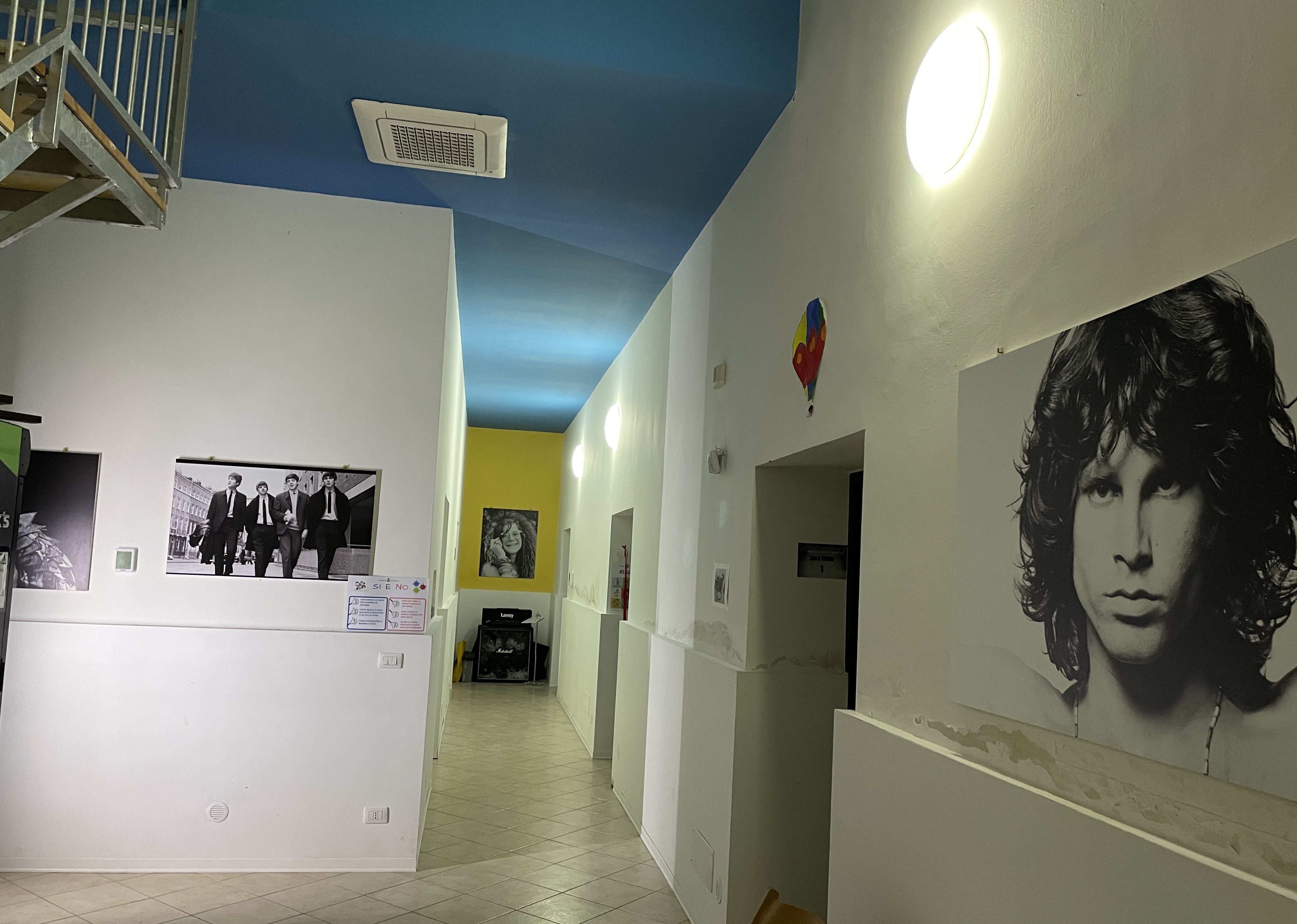 Ingresso alle aule del laboratorio urbano